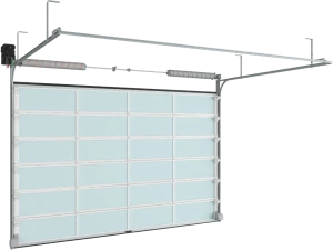 Рулонные ворота для автомойки с механизмом ISD02 2500x3700